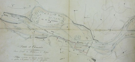 Map (Le Teil, 1849)