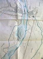 Map/Long profile/Cross section (Beaucaire, 1857-1861)