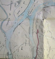 Map (Codolet to Roquemaure, 1854)