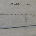 Long profile/Cross section (Rochemaure to Donzère, 1843)