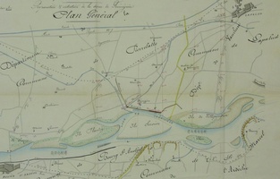 Map (Bourg-St-Andéol, 1847)