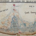 Map (Beaucaire to the sea, 1823)