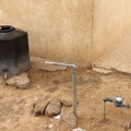 Robinet d'eau courante à l'école de Widou Thiengoly