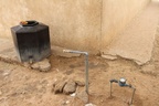 Robinet d'eau courante à l'école de Widou Thiengoly