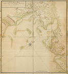 Plan de la baye du Port à Pitre et du Marquisat d'Houelbourg de la Gouadeloupe