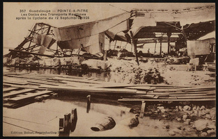 Pointe-à-Pitre - Les Docks des Transports Maritimes après le Cyclone du Septembre 1928