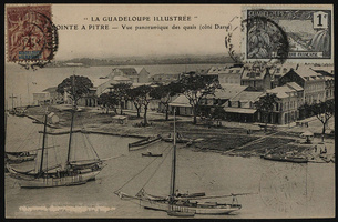 Pointe-à-Pitre - Vue panoramique des quais (côté Darse)
