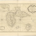 Carte réduite des Isles de la Guadeloupe, Marie Galante et les Saintes