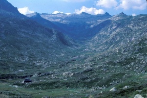 Evolution des paysages dans le Vicdessos