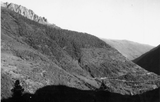 Evolution des paysages dans le Vicdessos