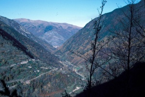 Evolution des paysages dans le Vicdessos