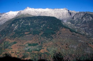 Evolution des paysages dans le Vicdessos