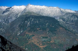 Evolution des paysages dans le Vicdessos