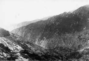 Evolution des paysages dans le Vicdessos