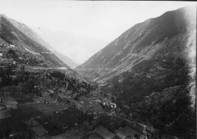 Evolution des paysages dans le Vicdessos