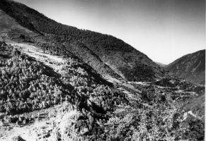 Evolution des paysages dans le Vicdessos
