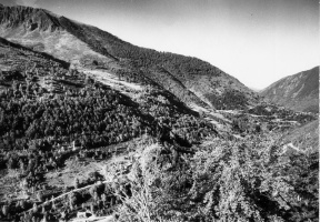 Evolution des paysages dans le Vicdessos