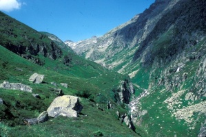 Evolution des paysages dans le Vicdessos