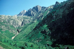 Evolution des paysages dans le Vicdessos