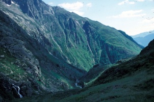 Evolution des paysages dans le Vicdessos