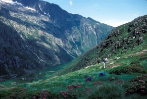 Evolution des paysages dans le Vicdessos