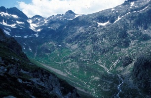 Evolution des paysages dans le Vicdessos
