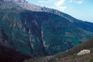 Evolution des paysages dans le Vicdessos