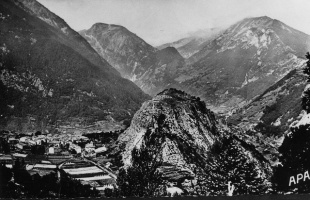 Evolution des paysages dans le Vicdessos