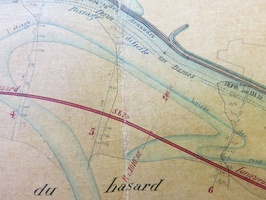 Map/Cross section (St-Pierre-de-Buf, 1862)
