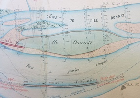 Map/Cross section (Chavanay, 1862)