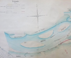 Map (Thil, 1854)