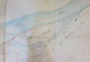 Map (Givors, 1844)