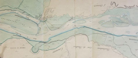 Map (Aramon, 1857)