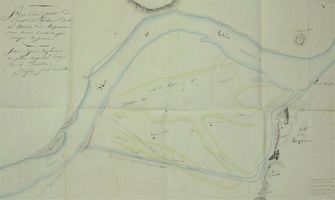 Map (Roquemaure, 1828)