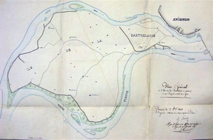 Map (Avignon, 1845)