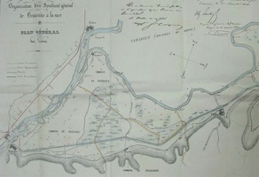 Map (Beaucaire to the sea, 1844)