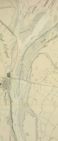 Map/Cross section (Pont-St-Esprit, 1853)