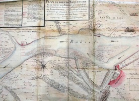 Map (Roquemaure, 1789)