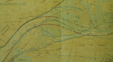 Map (Soyons, 1860)