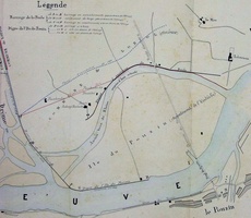 Map (Le Pouzin, 1858)