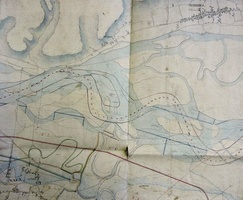 Map (Jonage to Lyon, 1827)