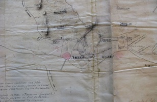 Map (Tarascon to the sea, 18th c.)