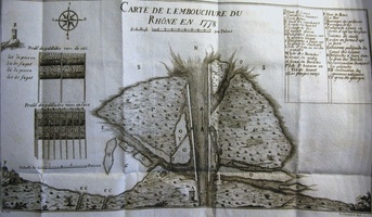 Map/Text (Arles to the sea, 1706-1846)
