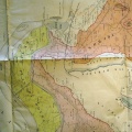 Map (Arles to the sea, 1856)
