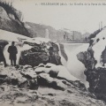 Perte du Rhône en hiver (~ 1922)
