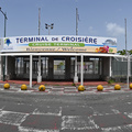 Panorama entrée du terminal de croisières
