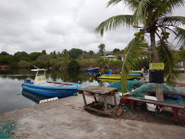 Vue du port d'Anse-Bertrand en 2023