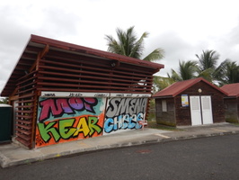 Vue du port d'Anse-Bertrand en 2023