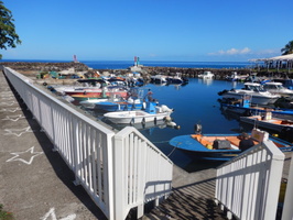 Vue du port de Baille-Argent en 2023