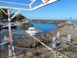 Vue du port de Baille-Argent en 2023